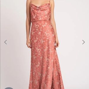 BHLDN Jenny Yoo Dahlia Palermo Satin. NWT